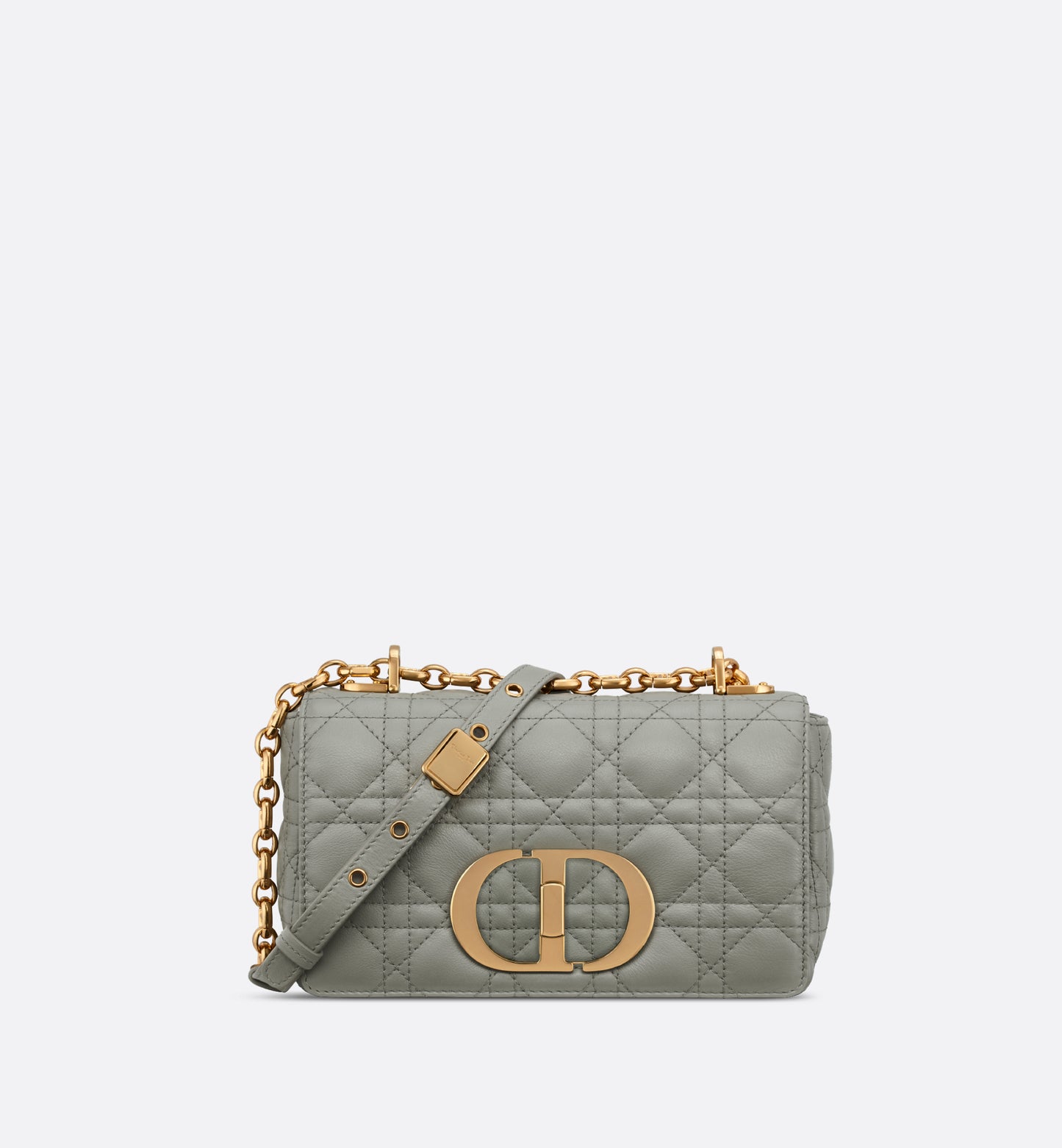 Cannage Calfskin Small Caro Bag