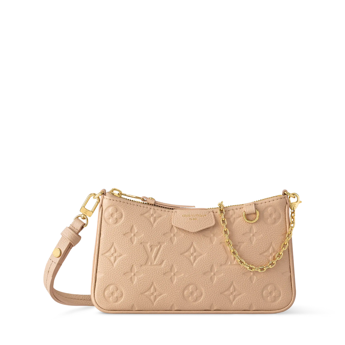 Easy Pouch On Strap Monogram Empreinte Leather