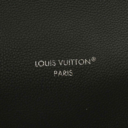 Black leather lining with Louis Vuitton Paris logo embossing