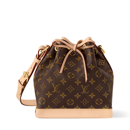 Noé Bucket Bag Monogram Coated Canvas