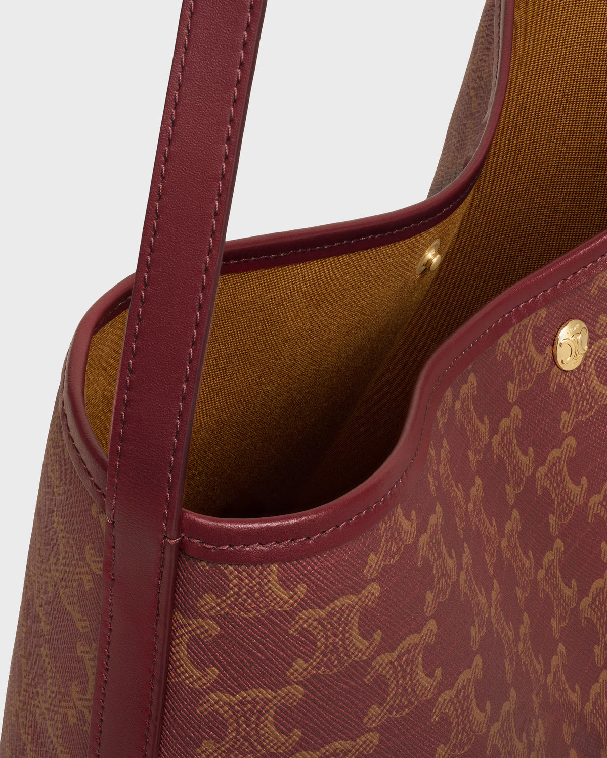 Soft Shopper Bag in Toile Triomphe