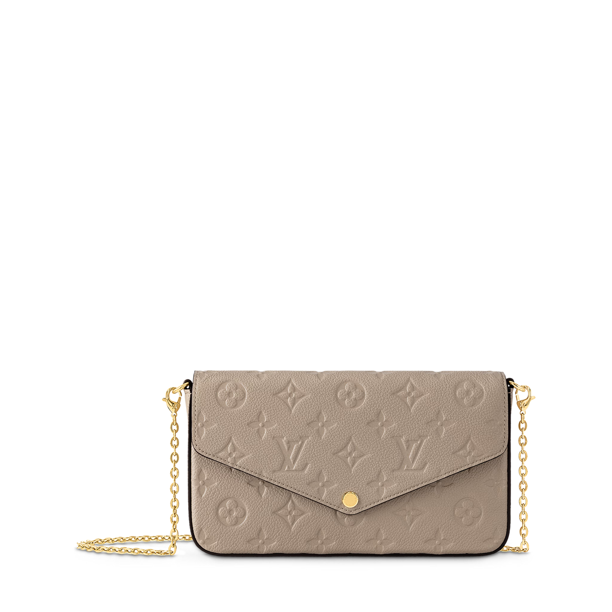 Pochette Félicie Monogram Empreinte Leather