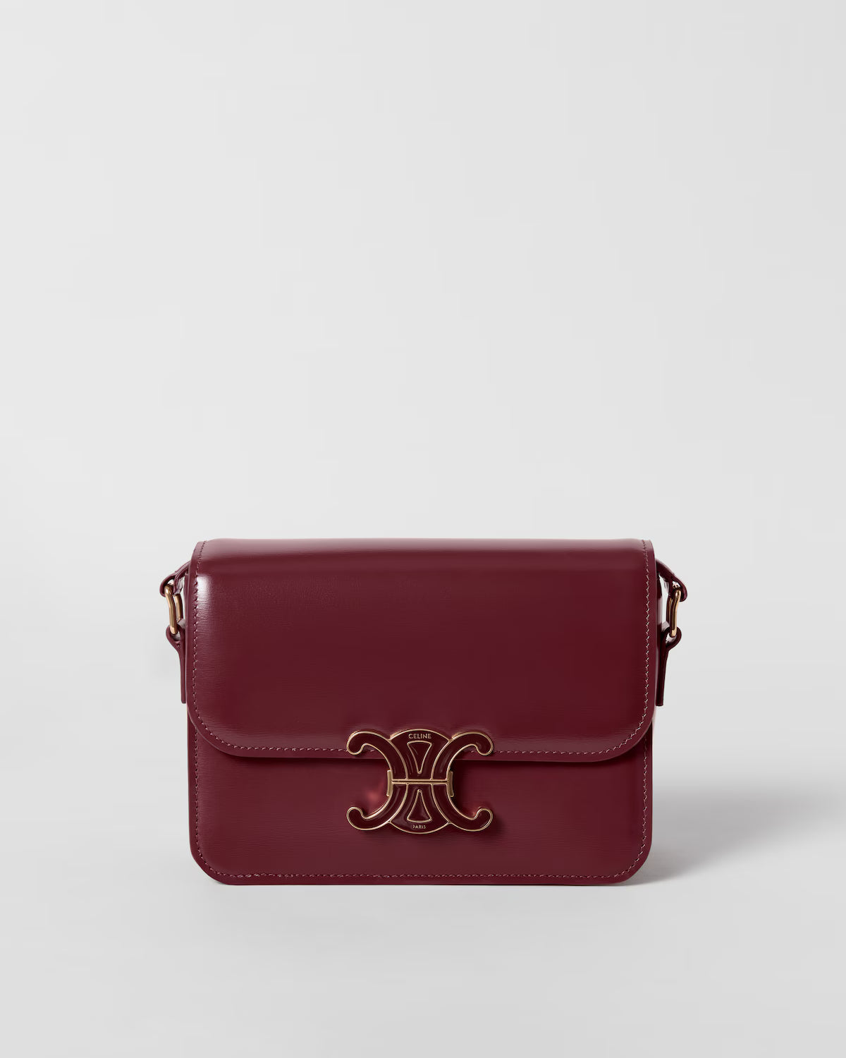 Teen Triomphe Shiny Calfskin Bag