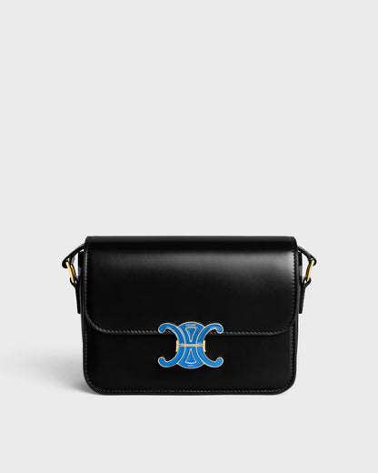 Teen Triomphe Shiny Calfskin Bag