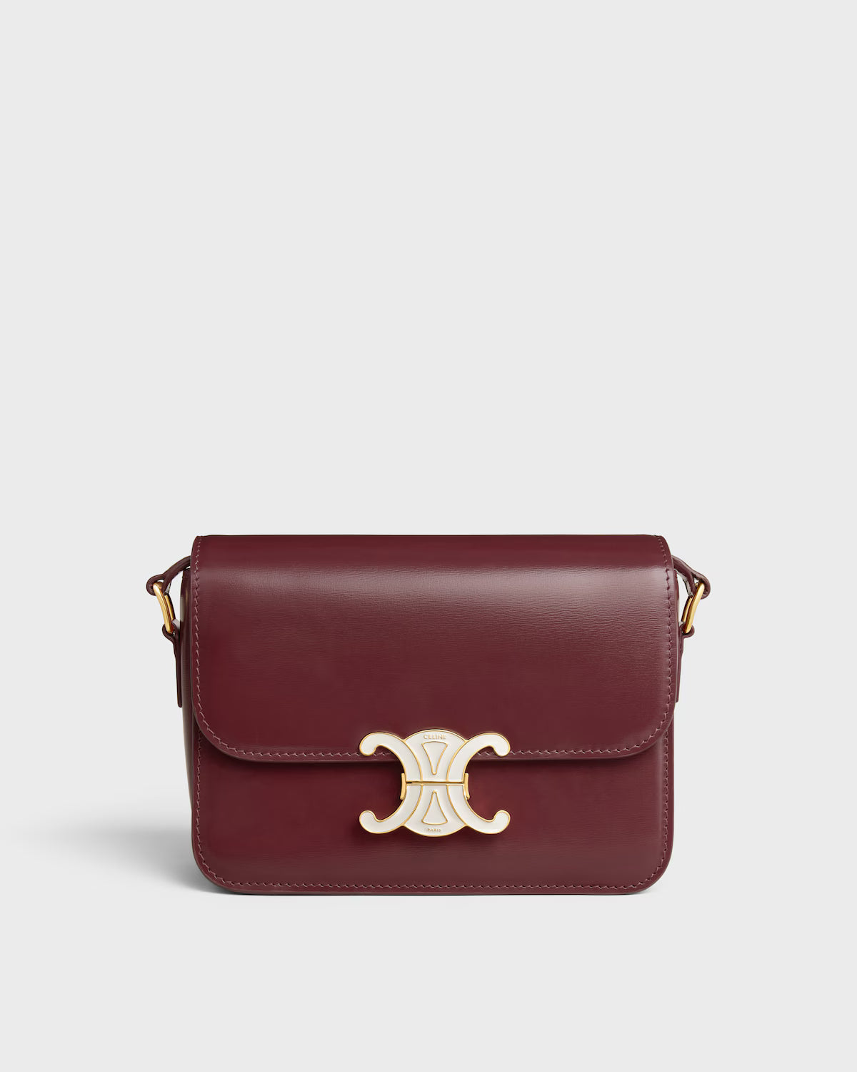 Teen Triomphe Shiny Calfskin Bag