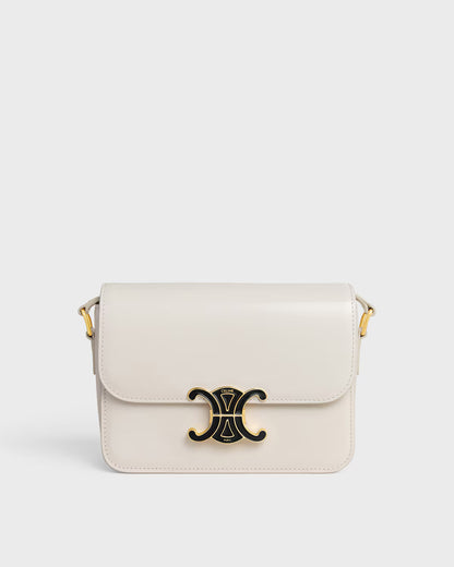 Teen Triomphe Shiny Calfskin Bag
