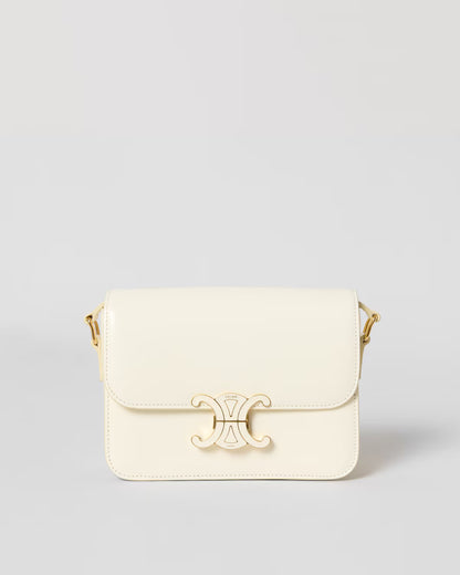 Teen Triomphe Shiny Calfskin Bag