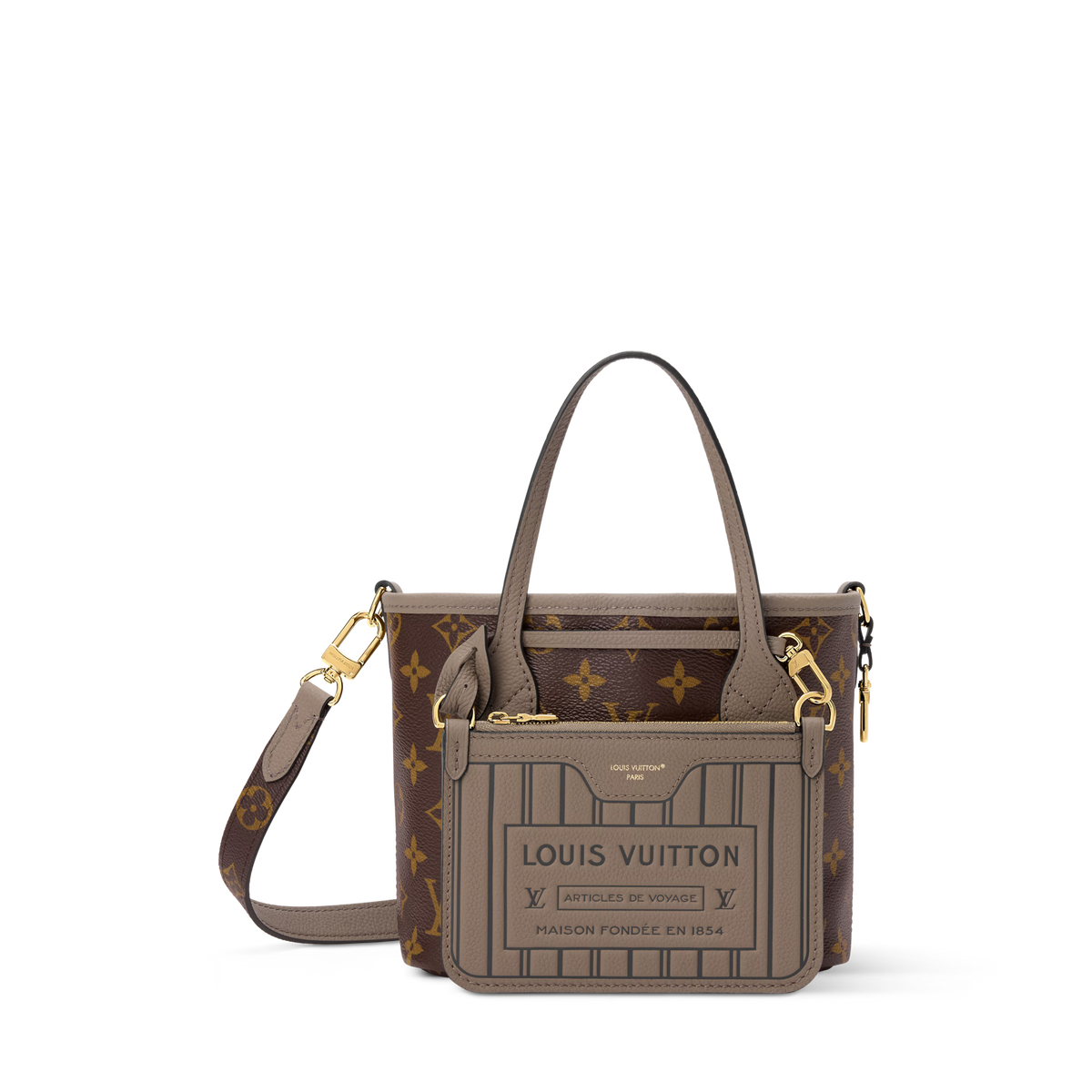 Neverfull Bandoulière Inside Out BB