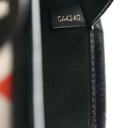 Black leather label with GA4240 code on interior edge