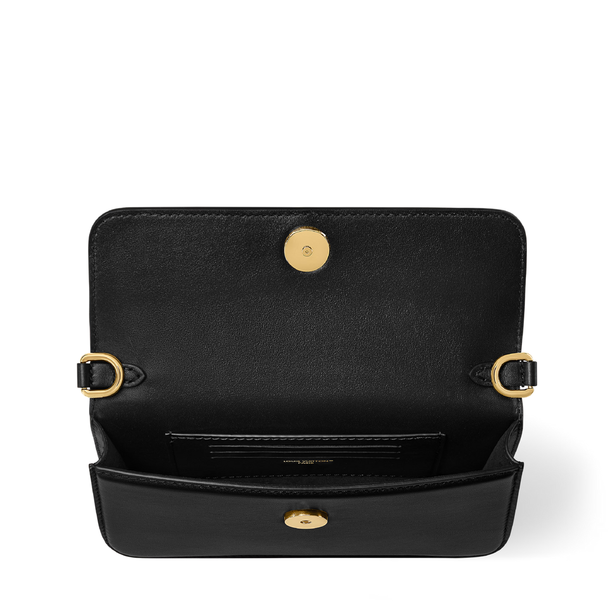 Wallet On Chain Bloom Calfskin Leather