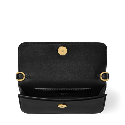 Wallet On Chain Bloom Calfskin Leather