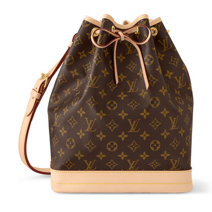 Noé Bucket Bag Monogram Coated Canvas