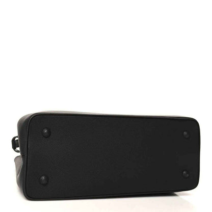 Black matte leather handbag base with round studs and structured rounded shape