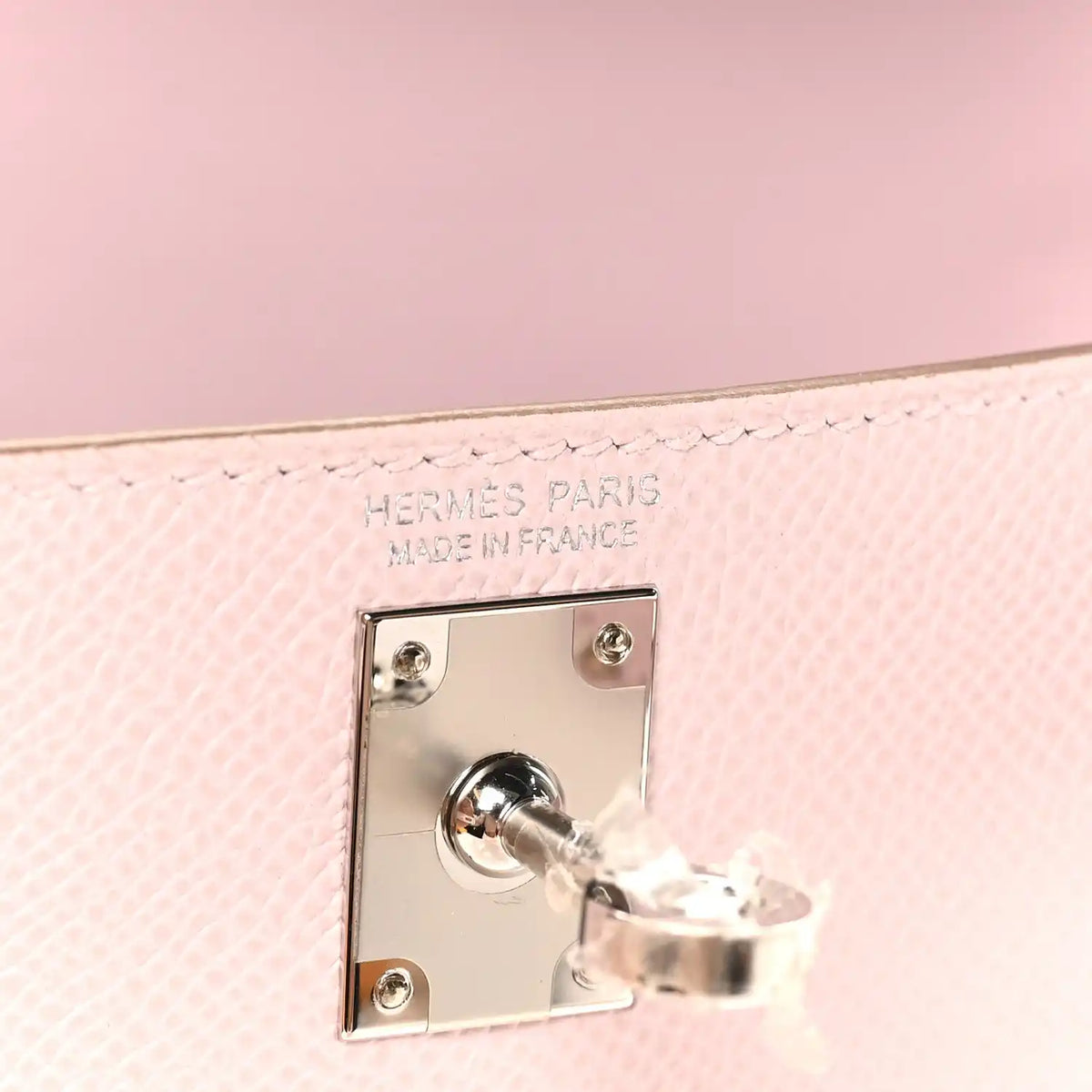 Epsom Calfskin Mini Kelly Sellier 20 Bag Mauve Pale