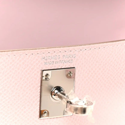 Epsom Calfskin Mini Kelly Sellier 20 Bag Mauve Pale