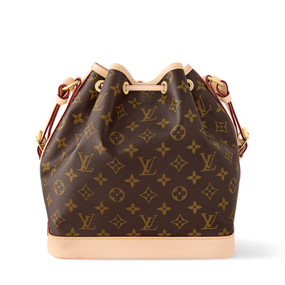 Noé Bucket Bag Monogram Coated Canvas
