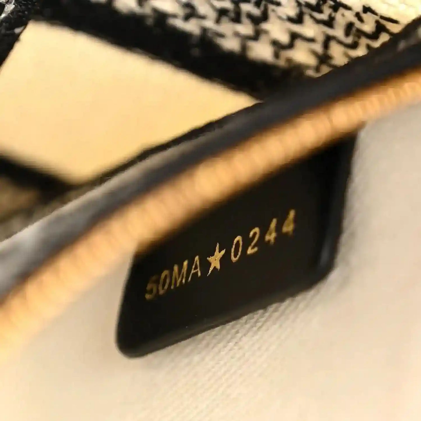 Dioramour bag side stamp marking 50MA x02*44
