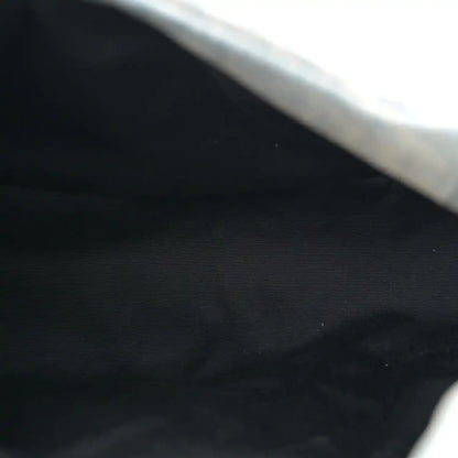 Denim puffer satchel interior lining