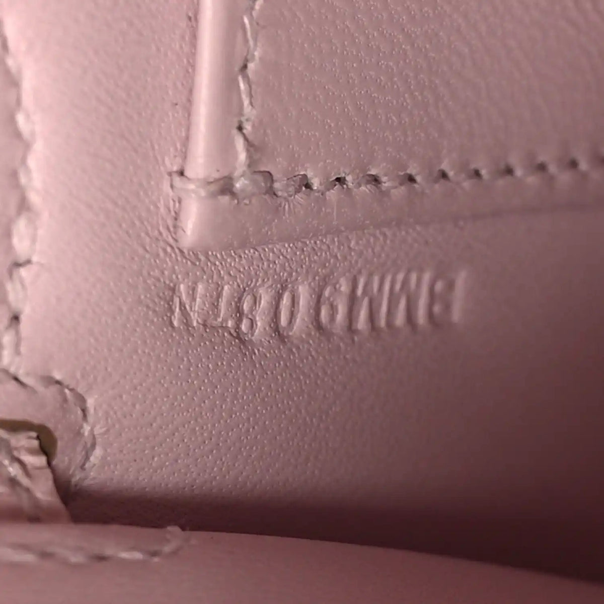 Epsom Calfskin Mini Kelly Sellier 20 Bag Mauve Pale