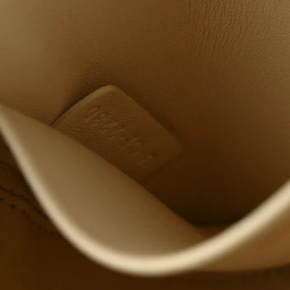 Inside view of nude calfskin lining with embossed Celine logo