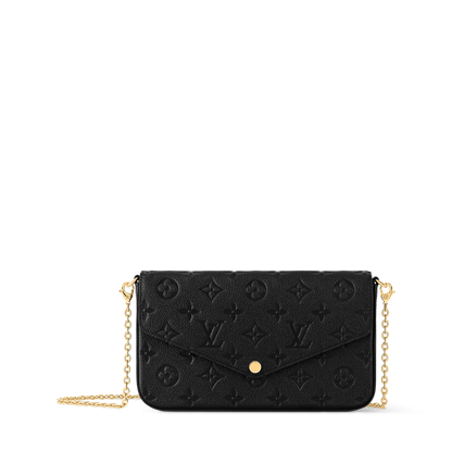 Pochette Félicie Monogram Empreinte Leather