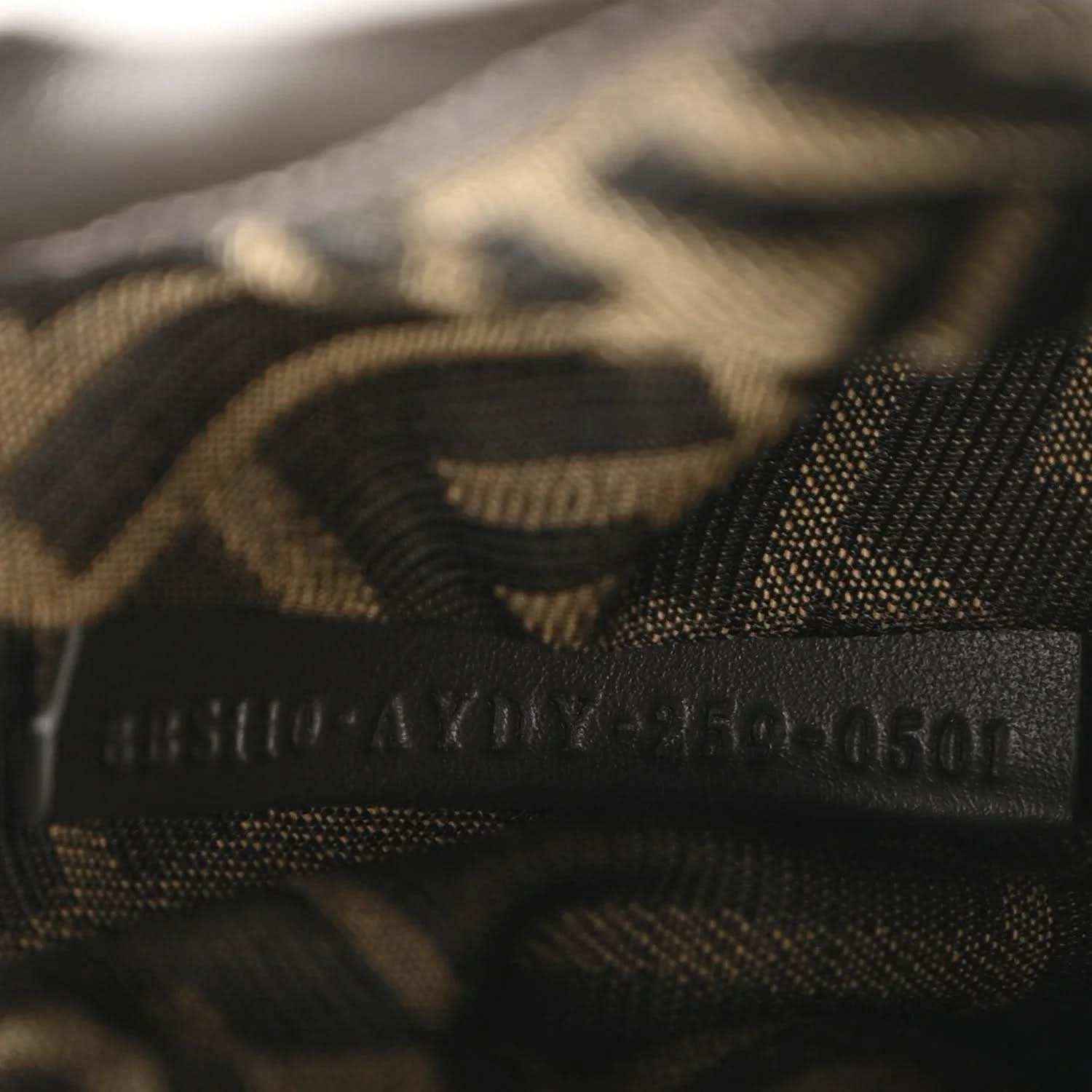 Close-up of internal jacquard lining with stylized FF logo detail.
