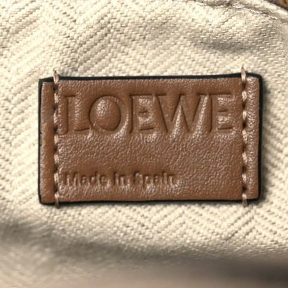Loewe label on interior, grained tab reading 'LOEWE' and 'Made in Spain'