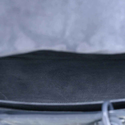 Lady Dior bag interior lining with zipper edge detail