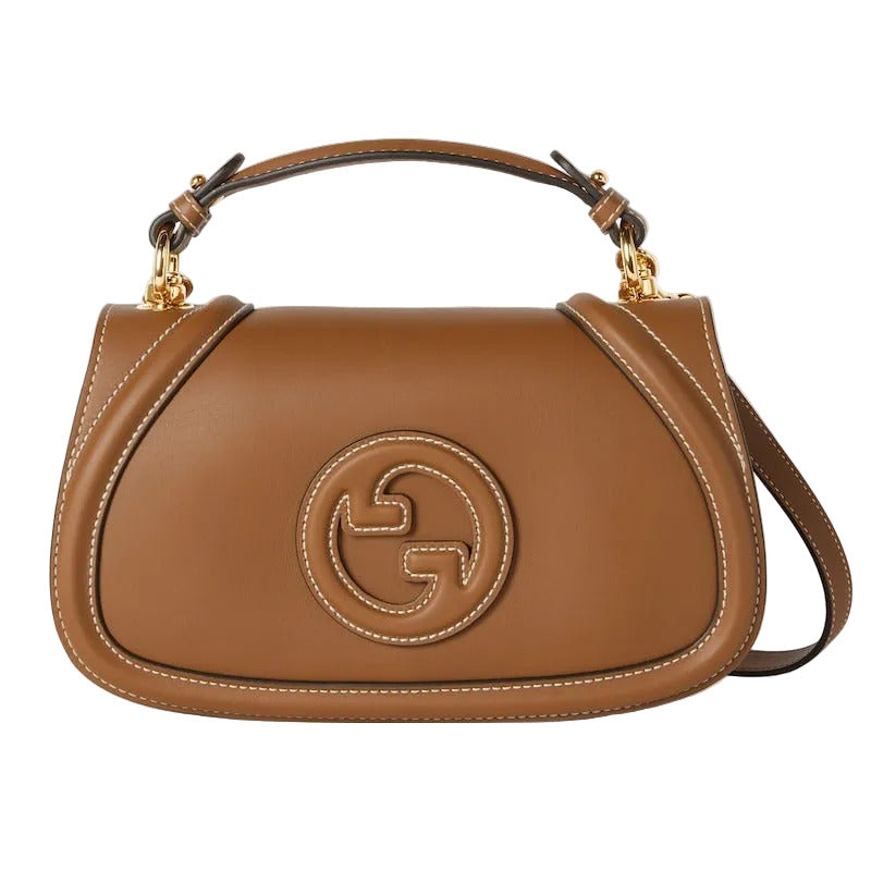 Smooth Leather Medium Top Handle Bag