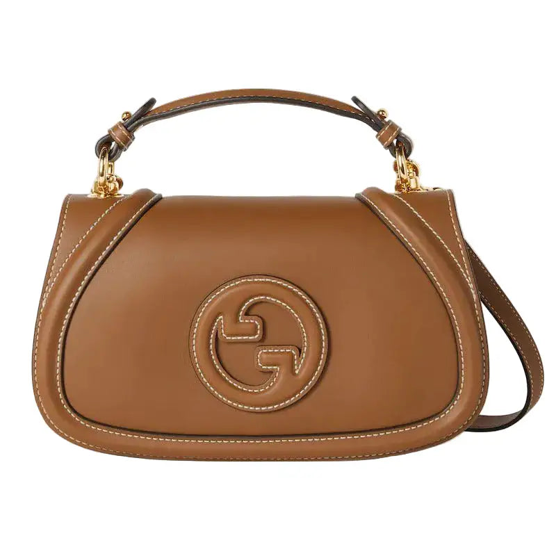 Smooth Leather Medium Top Handle Bag
