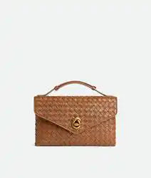 Knot Lock Intrecciato Piccolo Lambskin Leather