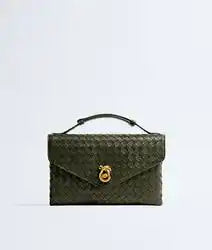 Knot Lock Intrecciato Piccolo Lambskin Leather