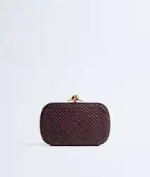 Soft Knot Intreccio Calfskin Leather