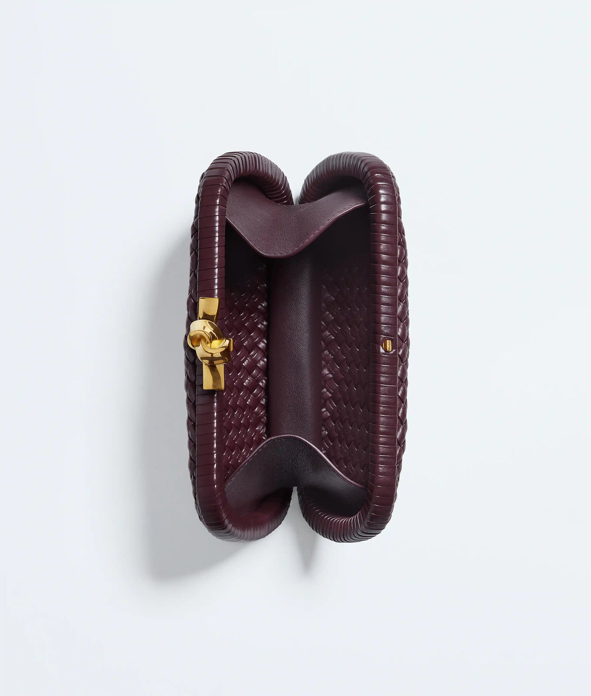 Soft Knot Intreccio Calfskin Leather