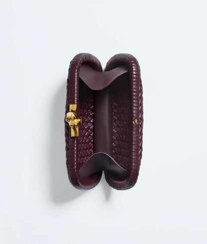 Soft Knot Intreccio Calfskin Leather