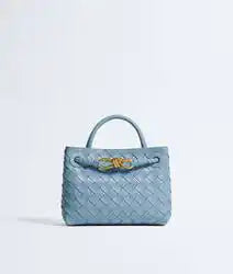 Mini Andiamo Intrecciato Calfskin Leather