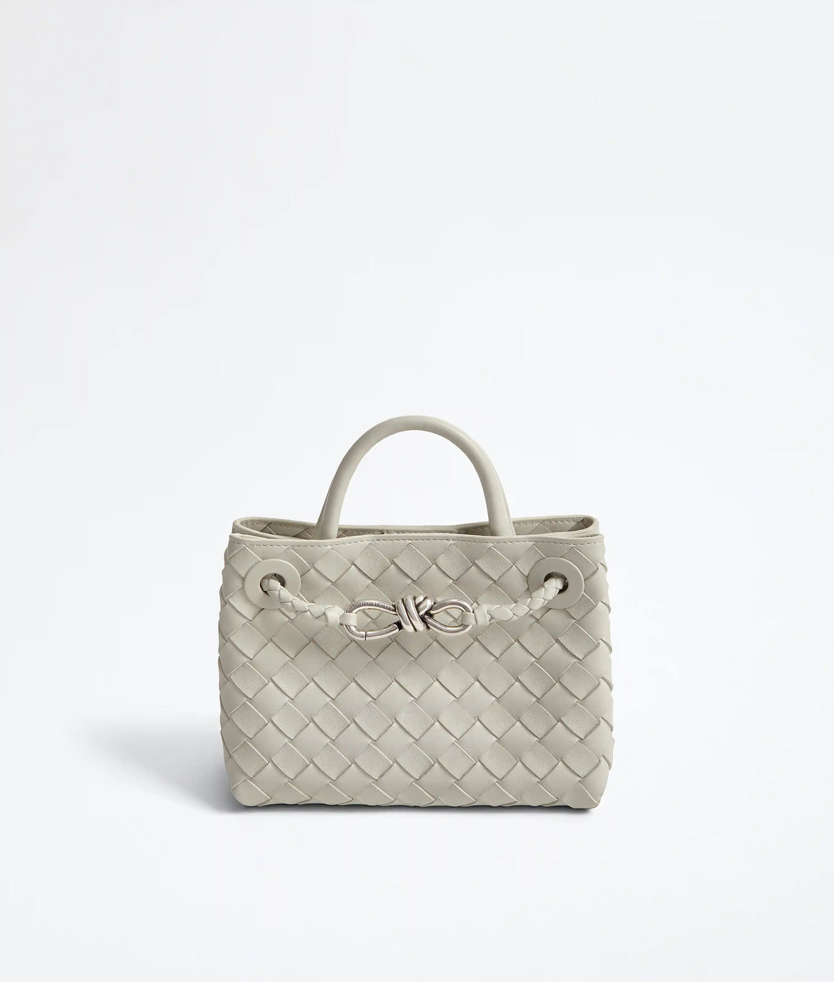 Mini Andiamo Intrecciato Calfskin Leather
