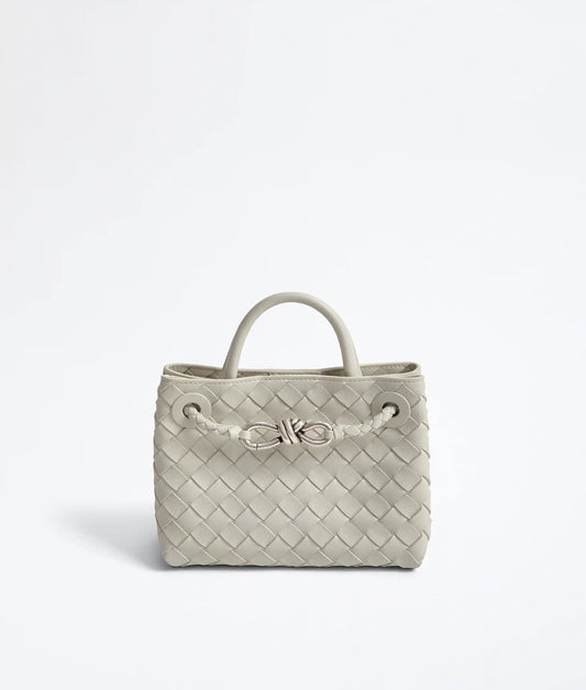Mini Andiamo Intrecciato Calfskin Leather