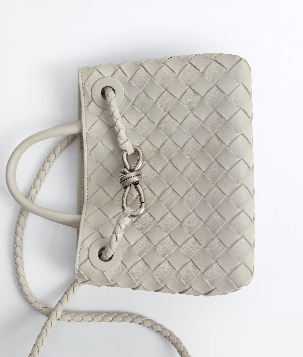 Mini Andiamo Intrecciato Calfskin Leather