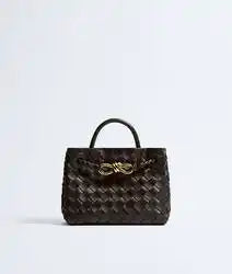 Mini Andiamo Intrecciato Calfskin Leather