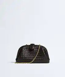 Small Lauren 1980 Intrecciato Lambskin Leather