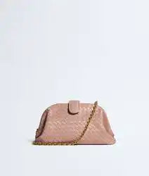 Small Lauren 1980 Intrecciato Lambskin Leather