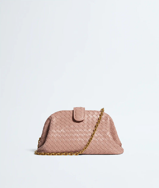 Small Lauren 1980 Intrecciato Lambskin Leather