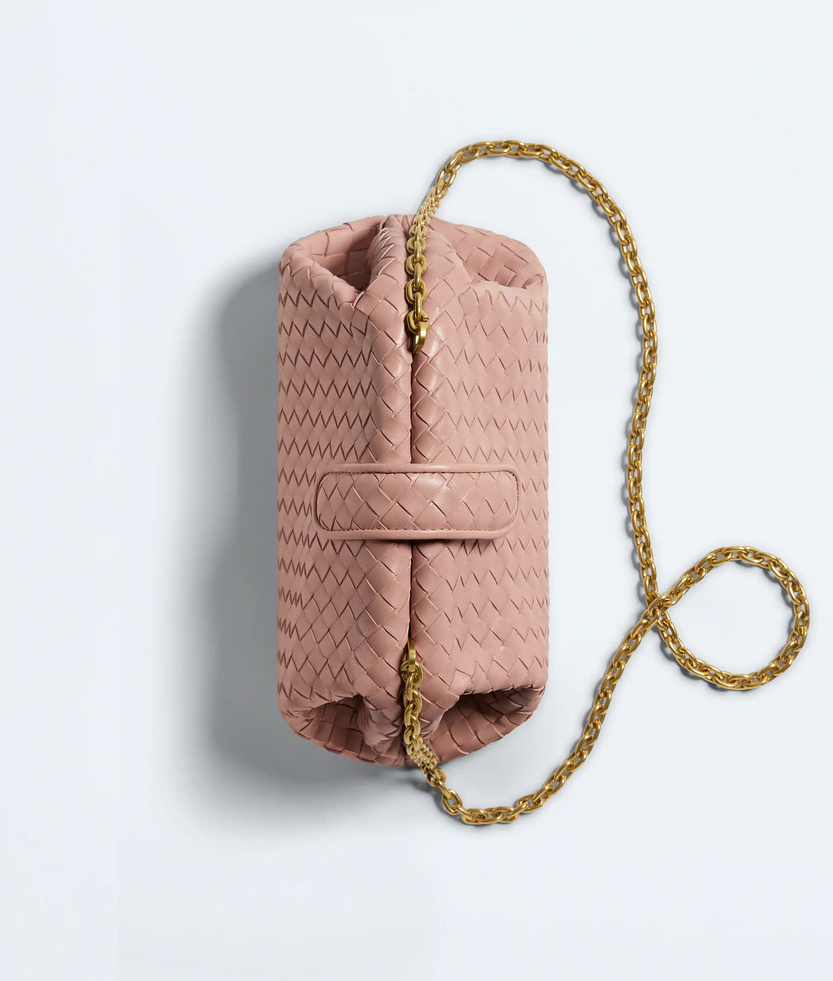 Small Lauren 1980 Intrecciato Lambskin Leather