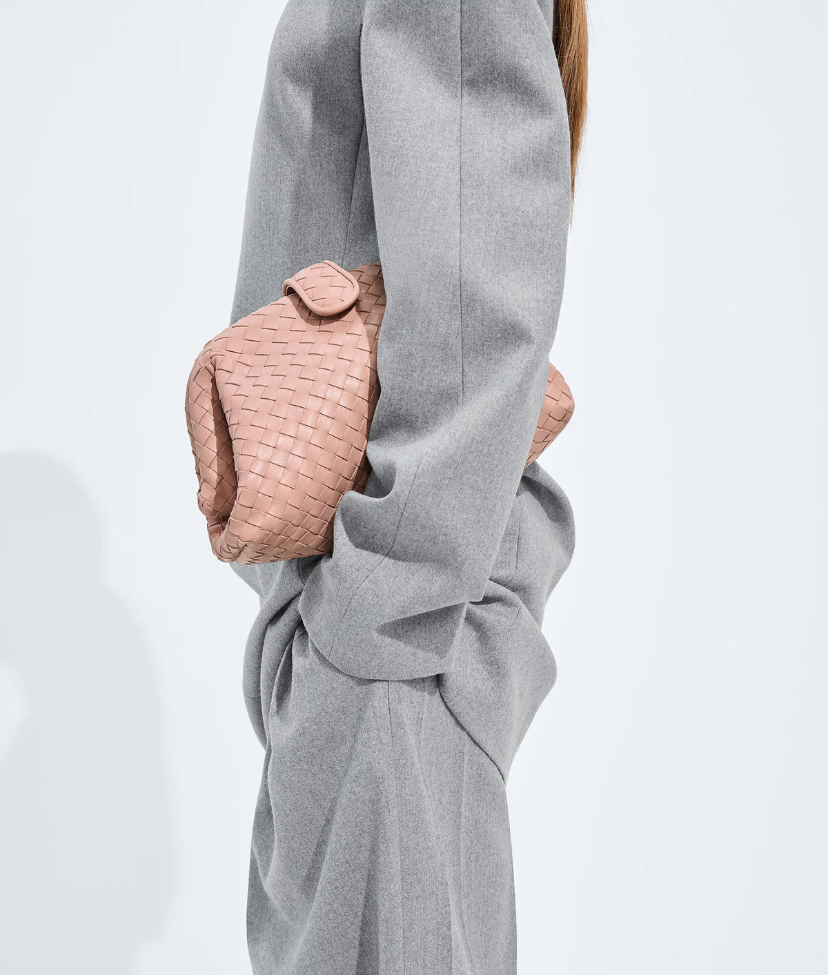Small Lauren 1980 Intrecciato Lambskin Leather