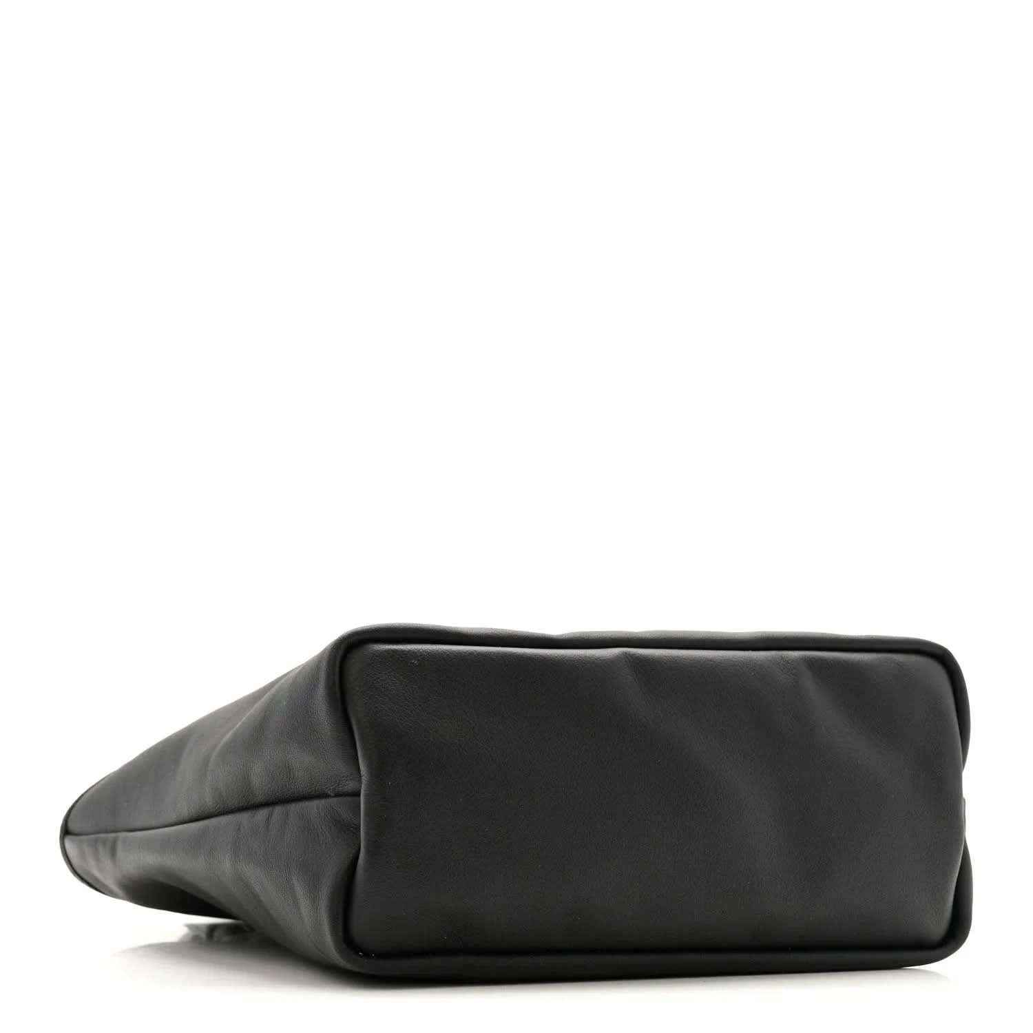 Reversible Goyard mini Anjou mini bag with solid dark exterior and zip-top closure