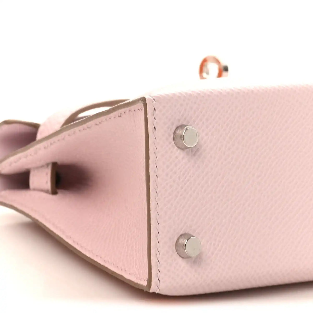 Epsom Calfskin Mini Kelly Sellier 20 Bag Mauve Pale
