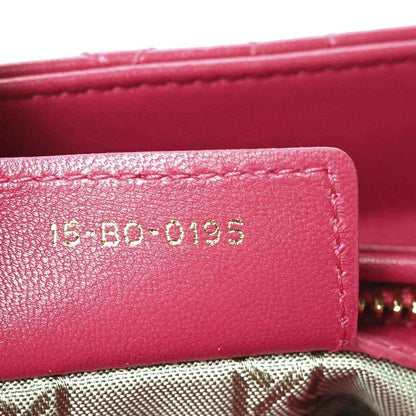 Fuchsia leather interior code 15-30-0195 on stitched panel