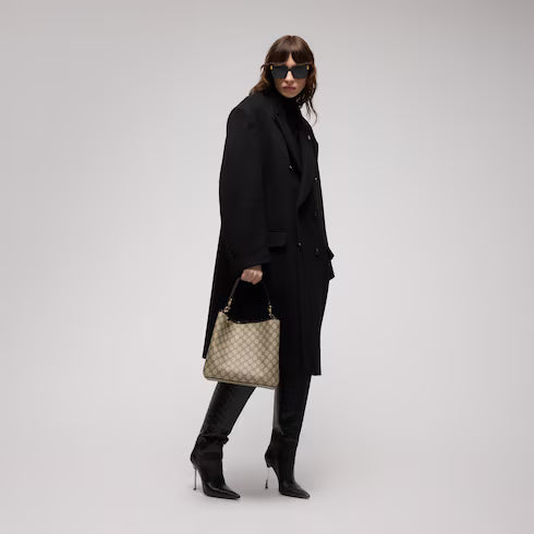 Medium Bucket Bag Coated Fabric