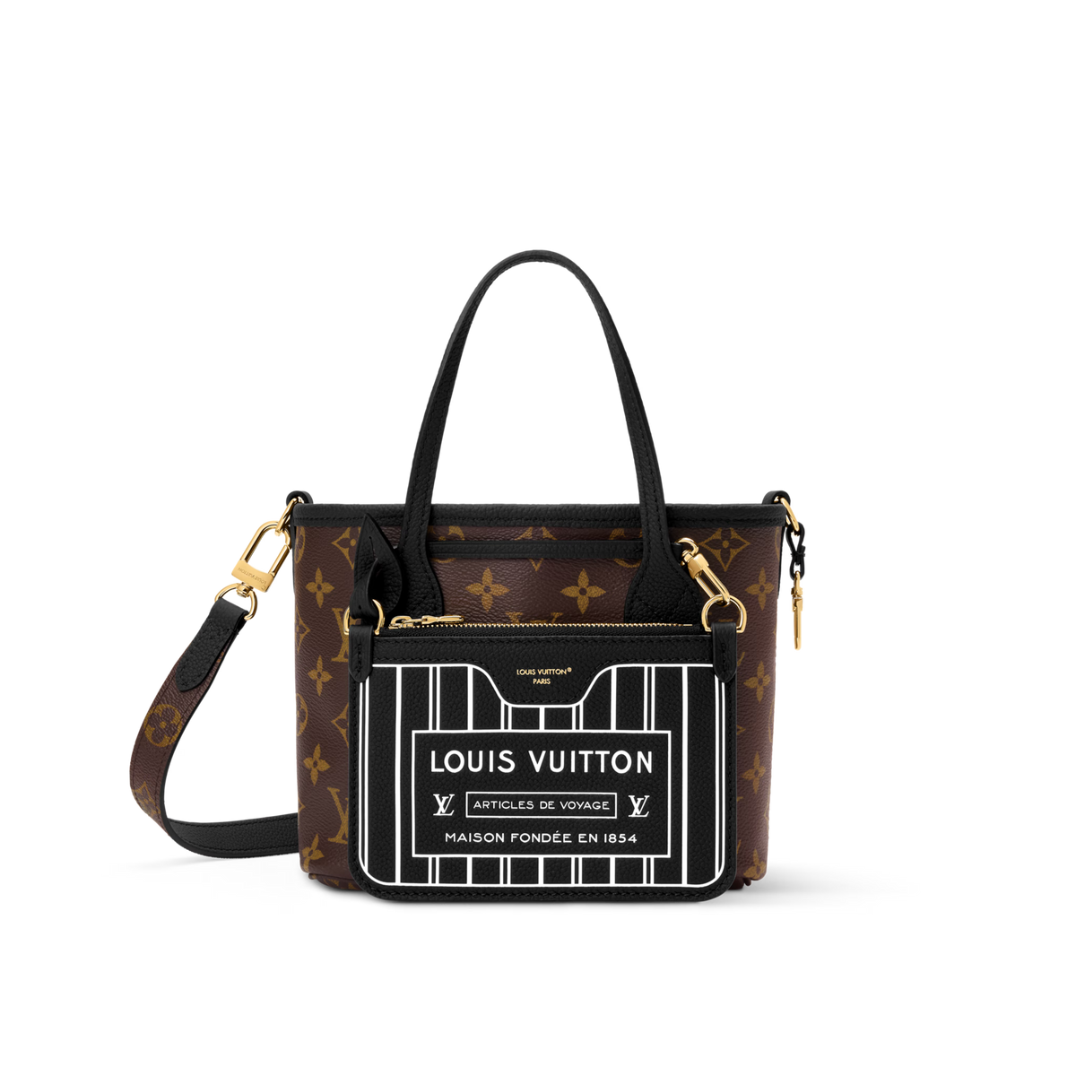 Neverfull Bandoulière Inside Out BB